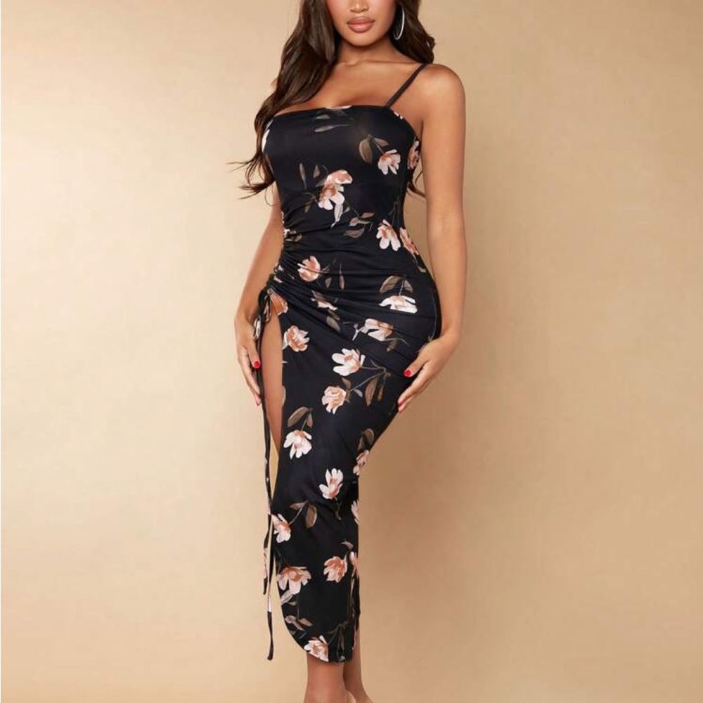 Anabella Floral Asymmetrical Dress NEW 🏷️
